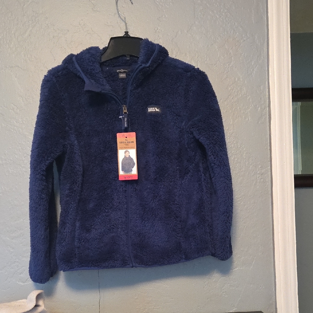Eddie Bauer Kids Navy Fleece Hoodie